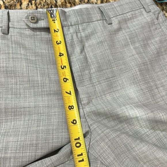 John Craig Zanella Wool Gray Straight Leg Classic Pants Size 36 - Picture 9 of 9